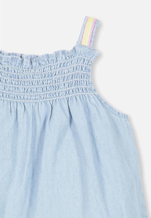 Cotton On - Claire dress - blue
