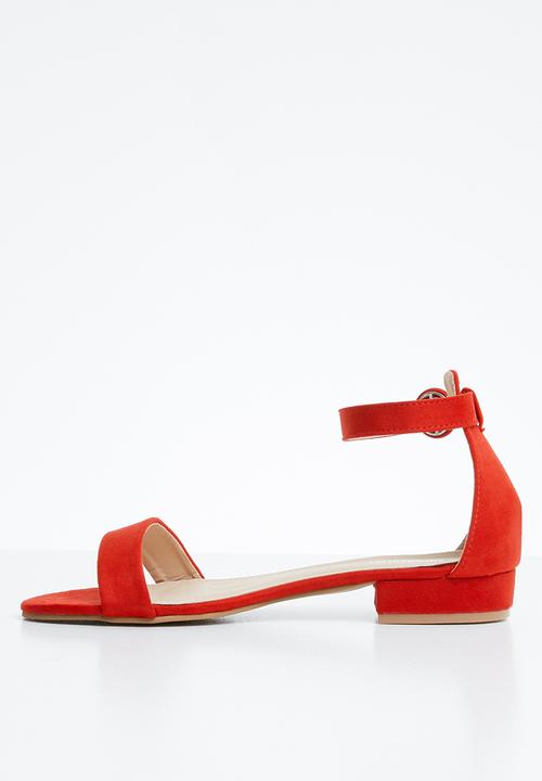 Superbalist - Lia barely there sandal - red