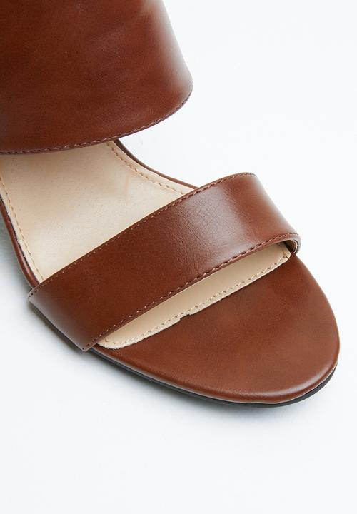 STYLE REPUBLIC - Slingback heel - brown