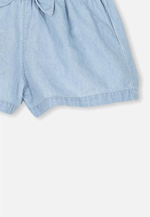 Cotton On - Stella frill short - blue