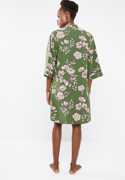 Superbalist - Contrast robe - khaki