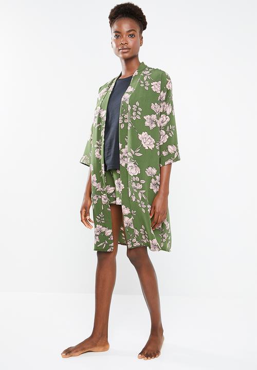 Superbalist - Contrast robe - khaki