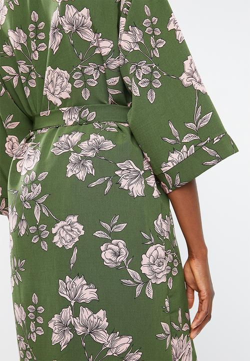Superbalist - Contrast robe - khaki