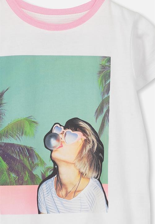 Cotton On - Penelope short sleeve tee - white