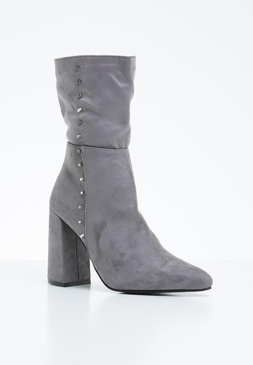 STYLE REPUBLIC - Flaired boot - grey