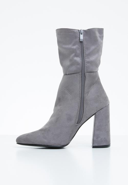 STYLE REPUBLIC - Flaired boot - grey
