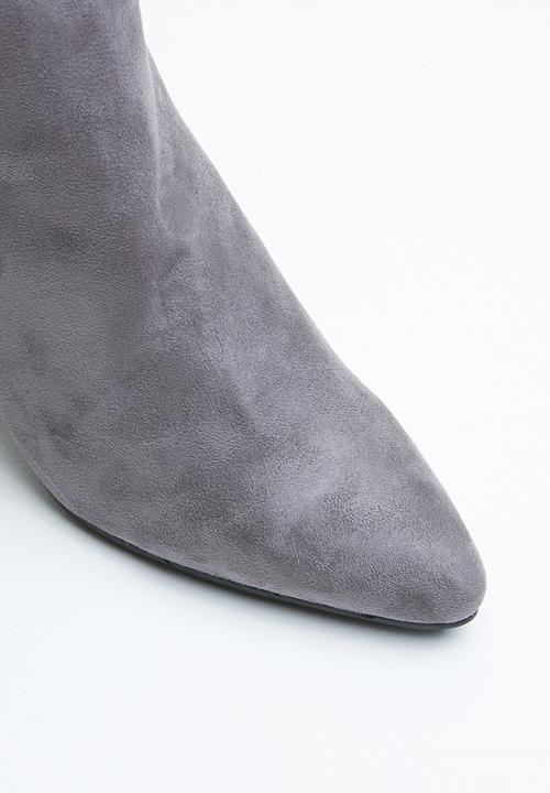 STYLE REPUBLIC - Flaired boot - grey