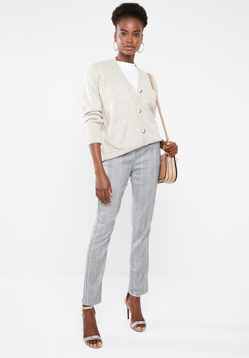Superbalist - Check tapered pants - multi