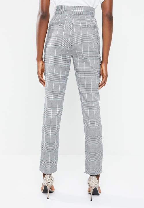 Superbalist - Check tapered pants - multi