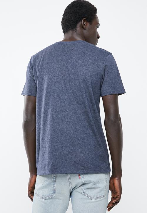 STYLE REPUBLIC - V-neck T-shirt - navy