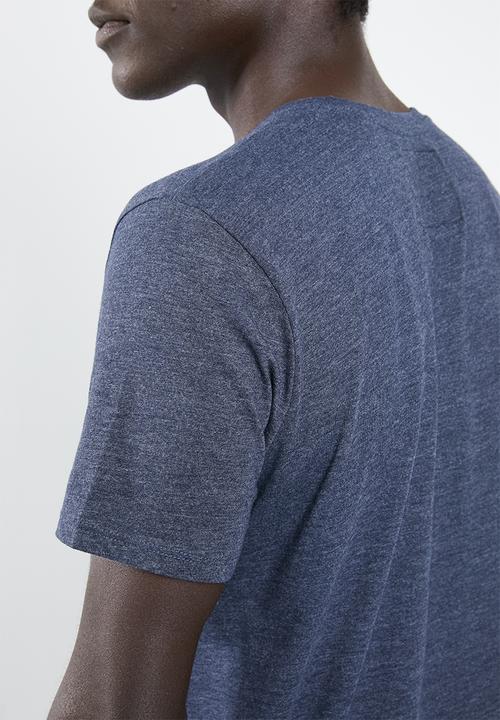 STYLE REPUBLIC - V-neck T-shirt - navy