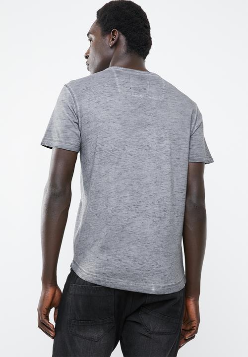STYLE REPUBLIC - Wash tee - dark grey