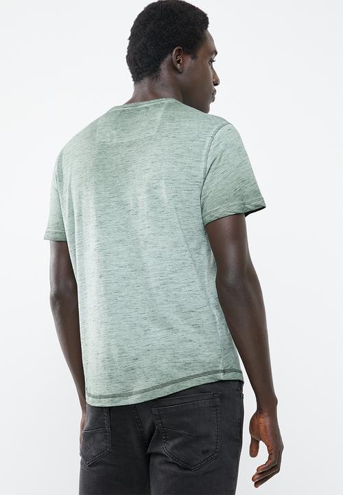 STYLE REPUBLIC - Wash tee - khaki 