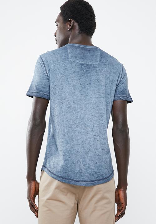 STYLE REPUBLIC - Wash tee - blue