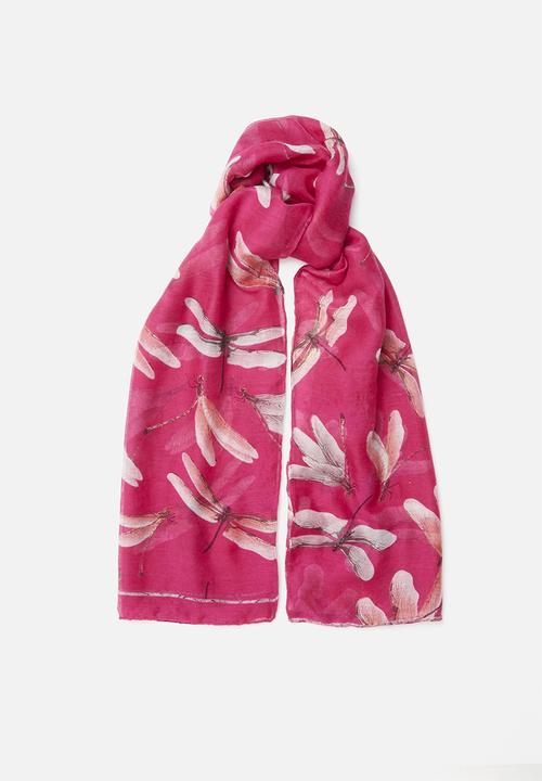 Joy Collectables - Printed scarf - pink