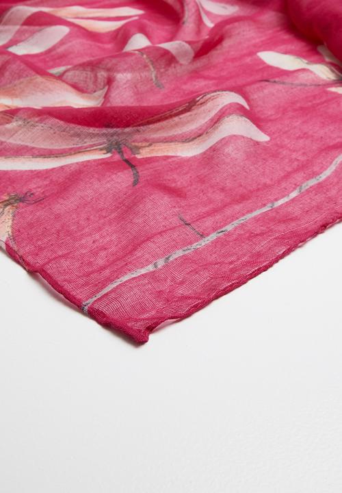 Joy Collectables - Printed scarf - pink