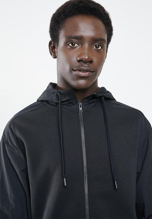 Reebok - Training supply full-zip hoodie - black