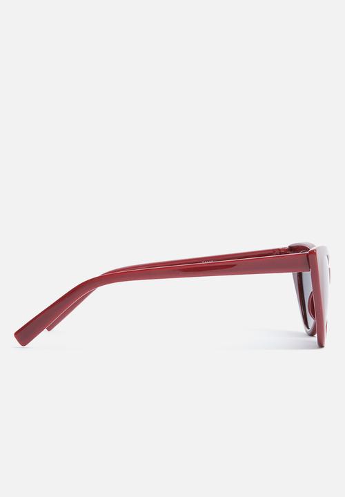 Superbalist - Gwen cat-eye sunglasses - burgundy