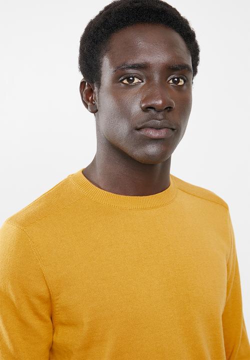 New Look - Upspec crew neck long sleeve knit - yellow