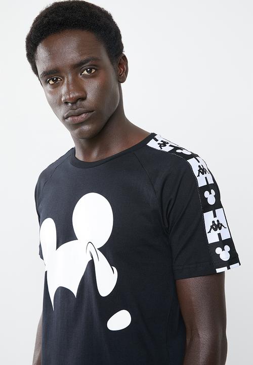 KAPPA - Disney Mickey alvar ear tee - black