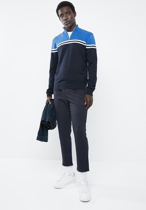 New Look - Block funnel zip through - multi