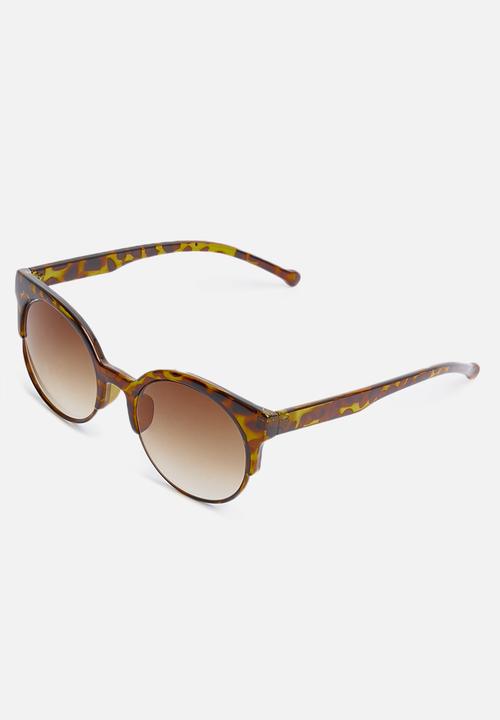 Superbalist - Amber oversized sunglasses - brown 