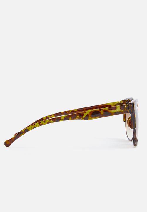 Superbalist - Amber oversized sunglasses - brown 