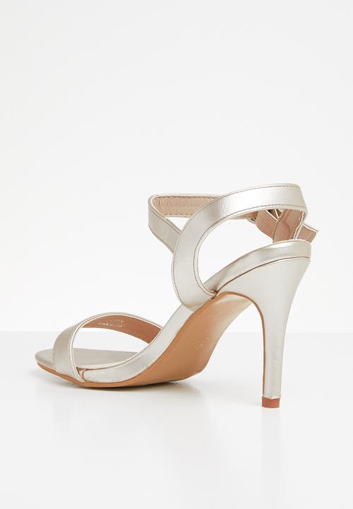Jada - Buckle strap heel - gold