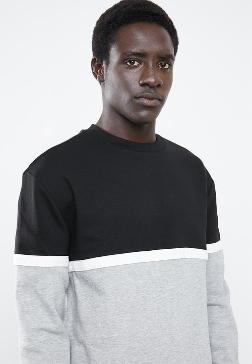 New Look - Self-block crew neck sweater - multi
