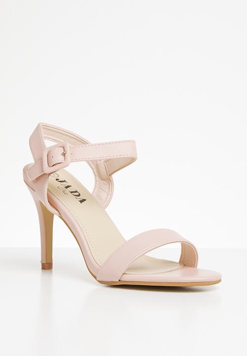 Jada - Buckle strap heel - pink