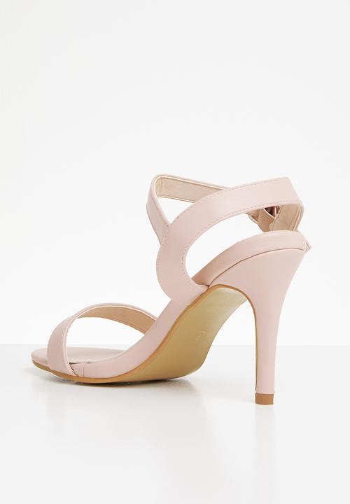 Jada - Buckle strap heel - pink