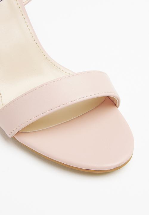 Jada - Buckle strap heel - pink