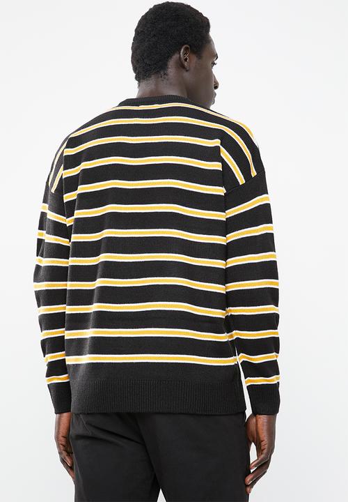 New Look - Stripe crew neck knit - multi