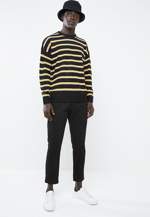 New Look - Stripe crew neck knit - multi