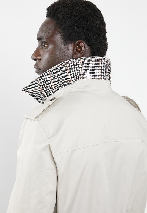 New Look - Mac coat - off white