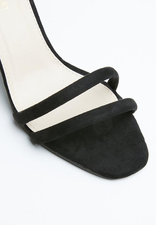 Superbalist - Ivy ankle strap heel - black