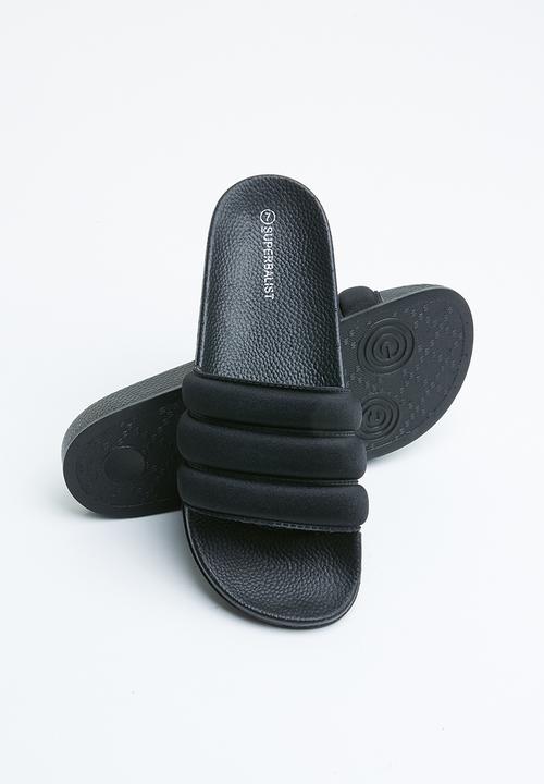 Superbalist - Puff pool slide - black