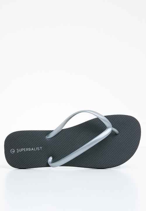Superbalist - Flip flop - metallic black