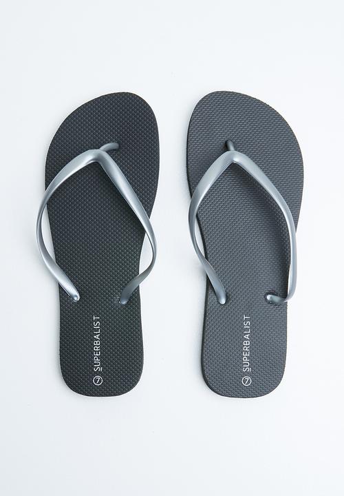 Superbalist - Flip flop - metallic black