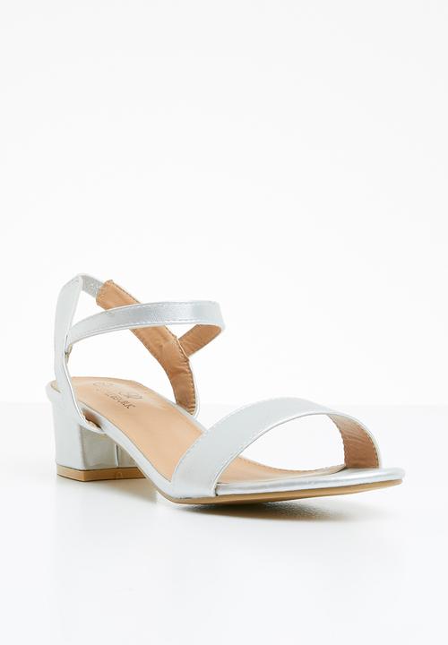 STYLE REPUBLIC - Strappy sandal heels - silver