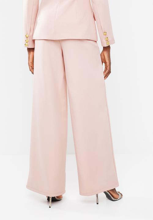 Missguided - Tailored wide leg - pink