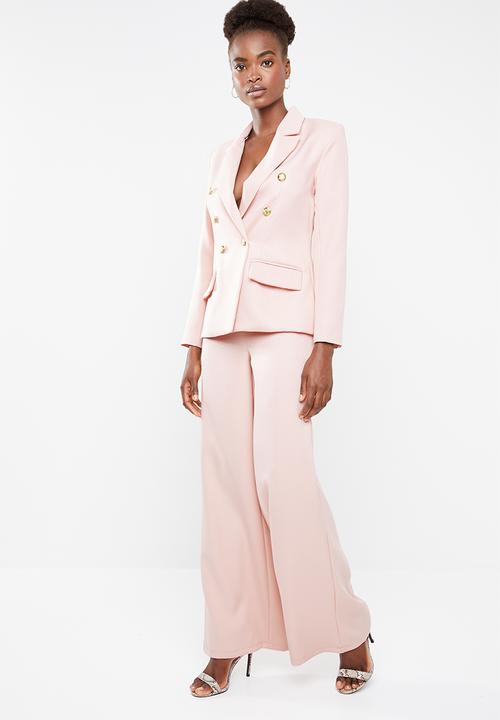 Missguided - Tailored wide leg - pink