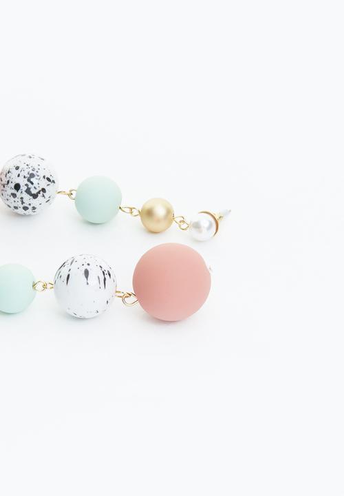 Superbalist - Multi coloured drop earrings - multi