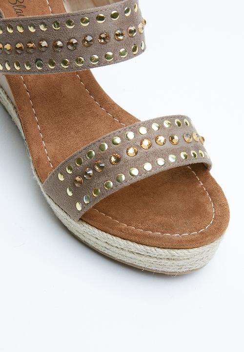 Miss Black - Vinolia wedge - taupe