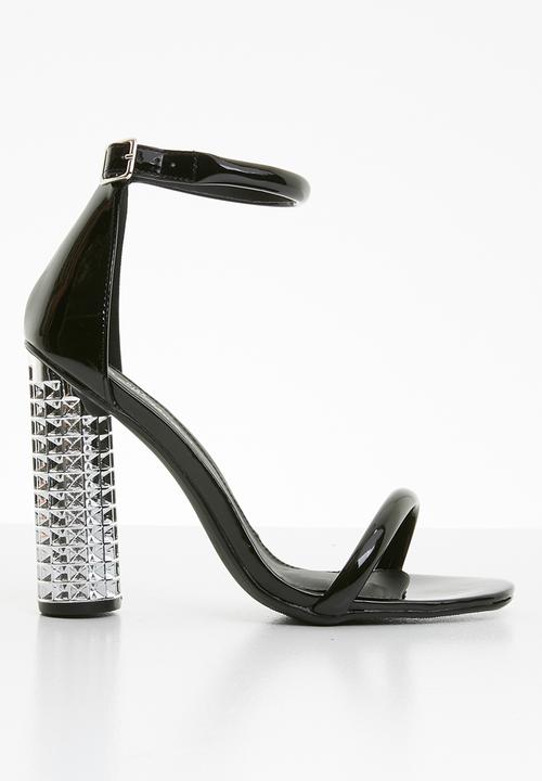 Miss Black - Lucia heel - black