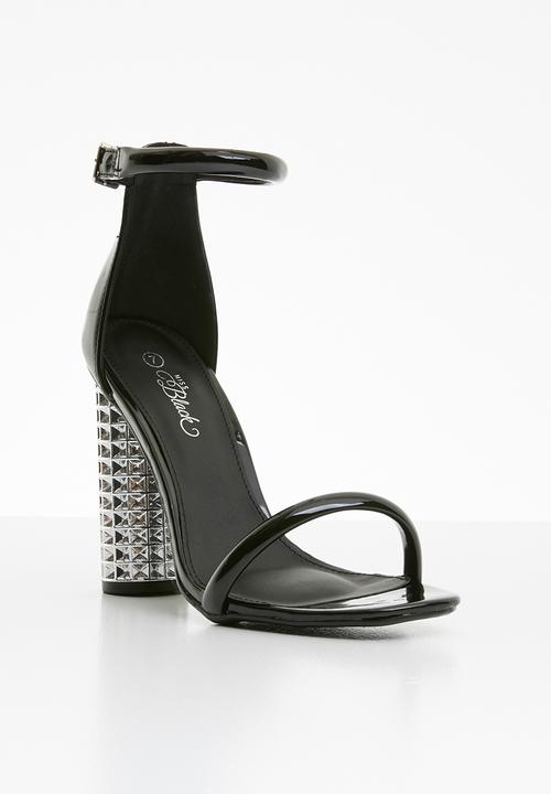 Miss Black - Lucia heel - black