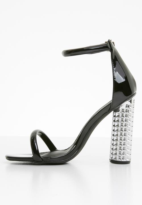 Miss Black - Lucia heel - black