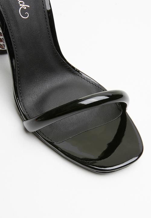 Miss Black - Lucia heel - black