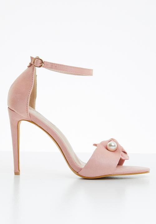 Miss Black - Stella heel - mid pink