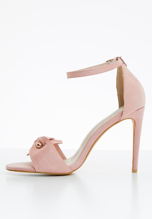Miss Black - Stella heel - mid pink